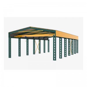 Large Span Prefab Modern Steel Logistic Warehouse Construction
