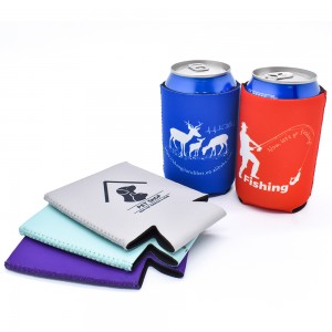 Folding Can Cooler Neoprene Standard Stubby Coolers Coozies For Cans