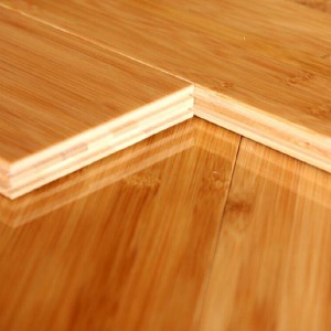 Horizontal Carbonized Solid Bamboo Flooring