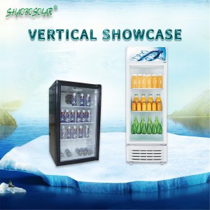 86L/196L/236L/276L/316L DC Vertical Showcase Freezer