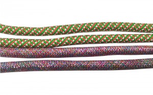 Vysoce kvalitní pletené lano ze 100% polyesteru v různých barvách a sladění
