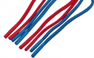 Bagong istilong silicone end flat draw cord para sa damit(polyester)