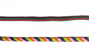100 ٪ طناب بافته با کیفیت بالا پلی استر در رنگ های مختلف و تطبیق