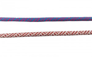 100% polyesterové vysoko kvalitné pletené lano v rôznych farbách a zladení