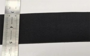 Intercolored elastic band, knitted elastic band, Non-slip elastic band, nylon at polyester