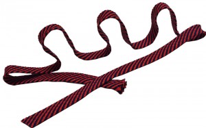 Corde de taille 100 % coton, bretelles à capuche sur cordon de serrage, cordon de serrage en polyester
