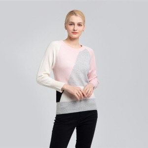 Пуловер од кашмира са округлим изрезом АС-ЛОФТИ