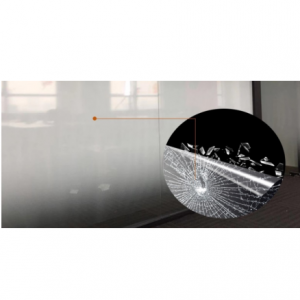 Single dot half transparent 1.83m width PET waterproof glass decoration gradient tint film decorating room window glass wall