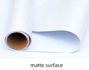 Eco Solvent Matte Printable Car Body Sticker Self Adhesive White/Black/Grey Vinyl Wrap Film For Indoor Outdoor Promotion PVC Vinyl