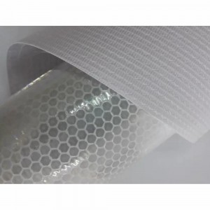 100% Polyester Fabric reflective vinyl Microprism HIP Reflective Sheeting Polyester Fabric Reflective Sheeting