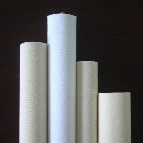 Solvent Glossy 100% Pure cotton canvas,white/yellow back 380g wide format inkjet canvas roll