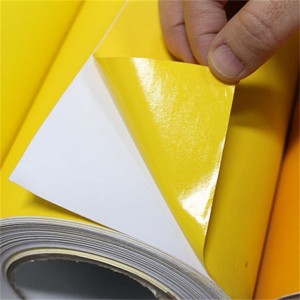 Promotional 80 mic PVC Color Self Adhesive Vinyl / Sticker Roll for Cutting Letters and Graphics