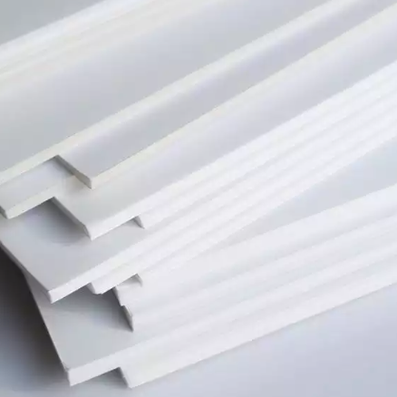Obojestranska bela papirnata penasta plošča za oglaševanje/KT penasta plošča