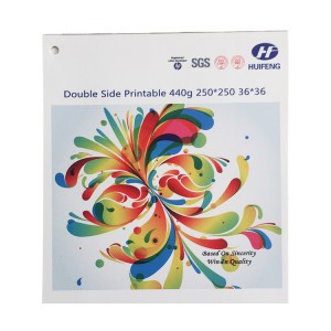 Factory PVC Flex Blockout Banner Advertising Printing Material Colorable 440 GSM