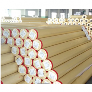 Publizitatea Inprimatzeko materiala PVC laminatua Flex Frontlit Banner Kolore zuria 440 GSM