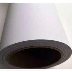China factory supplier self adhesive inkjet printable 270g wall fabric removable format printing