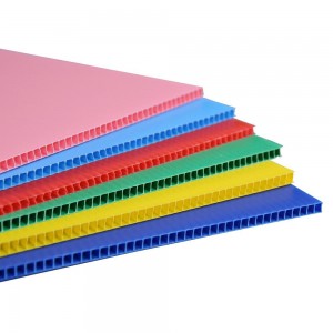 Extruded Polypropylene Sheets PP Hollow Sheets Corrugated PP Sheets