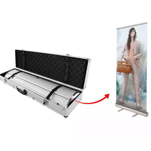 85X200cm Advertising Pull Up Stand Custom Design Retractable Roll Up Display Banner Stand for Display