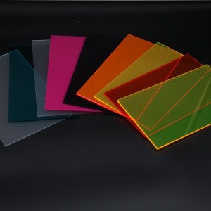 1.8mm clear/colorful acrylic board white acrylic laser cutting cast acrylic sheet