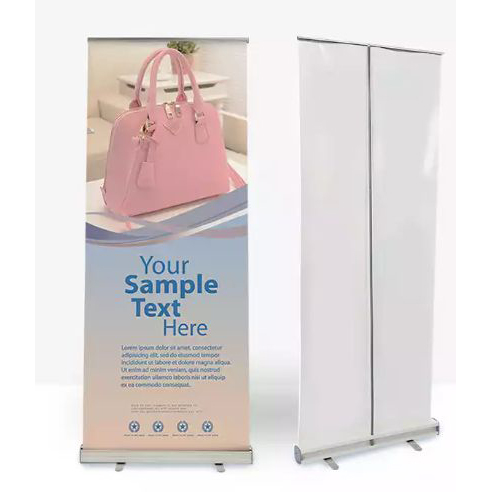 Engros Customized Advertising stand up banner Udtrækkelig Roll Up Banner Stand Roller Banner