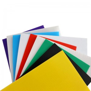 Corrugated PP plastic HOLLOW sheets