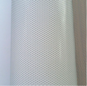 Signwell Perforated Vinyl See Through Sticker Heat Rejection Building Window Film Printable Pvc Sticker Vinyl Mesh One Way Vision