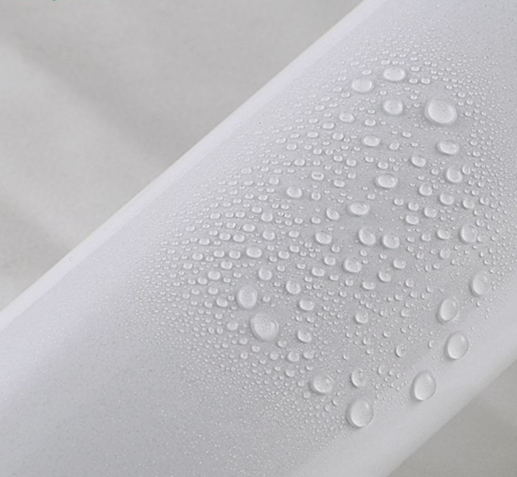 Pearl White PVC Self Adhesive Waterproof Wallpaper Untuk Dekorasi