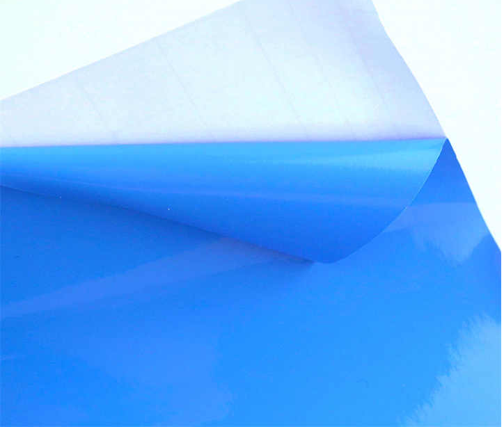 Signwell 80120 Blue PVC Vinyl Permanent Glue Printable PVC Sticker Color Vinyl