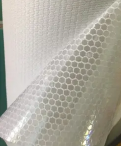 Signwell PVC Flex Banner Koloretsua Honeycomb Inprimatzeko Film islatzailea Karteletarako