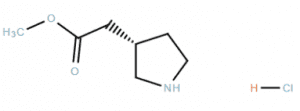 (S)-Methyl 2-(pyrrolidin-3-yl)acetate hydrochloride