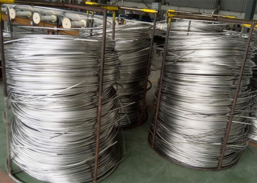 Alloy 625 Stainless Steel Coil Tubing Price