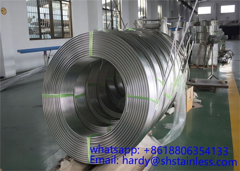 Alloy inconel 625 coiled tube 9.52 * 1.24mm