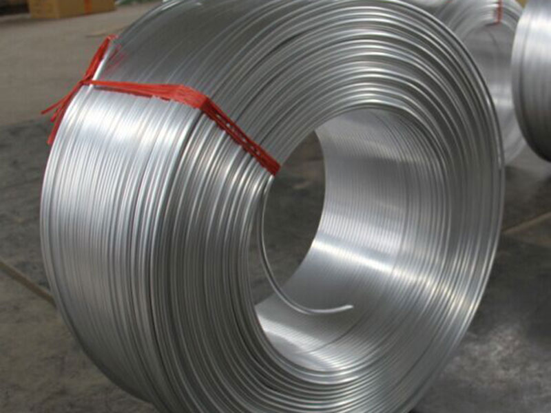 3005 naadleaze aluminium coiled buizen