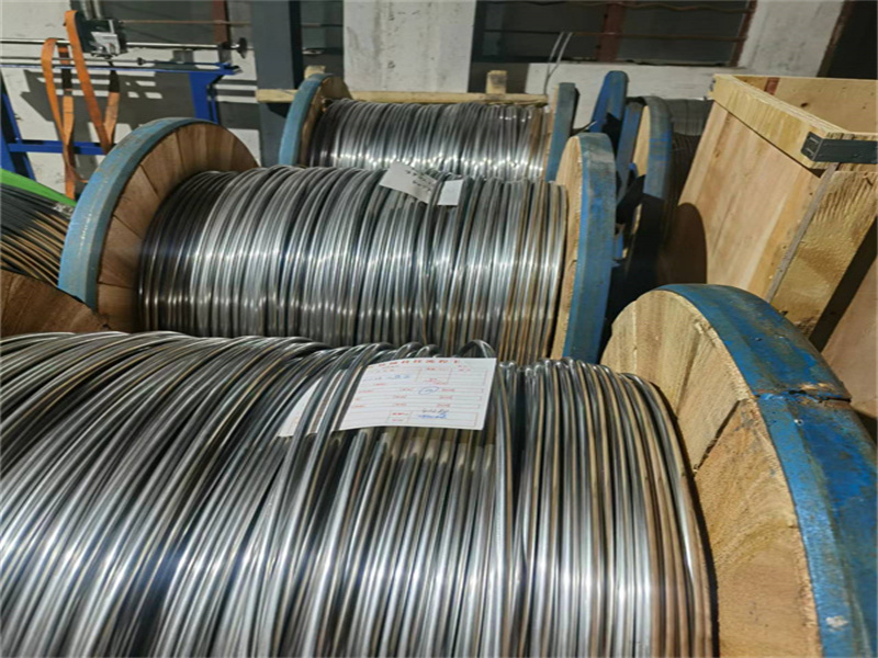 304L 6.35 * 1.24mm stainless steel coiled tubing komponén kimiawi
