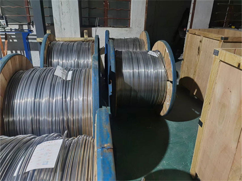 ASTM A269 316L Stainless steel coil tube ဓာတုဗေဒအစိတ်အပိုင်း၊ Spiral reactors များသည် ဓာတ်ငွေ့များအတွင်းသို့...