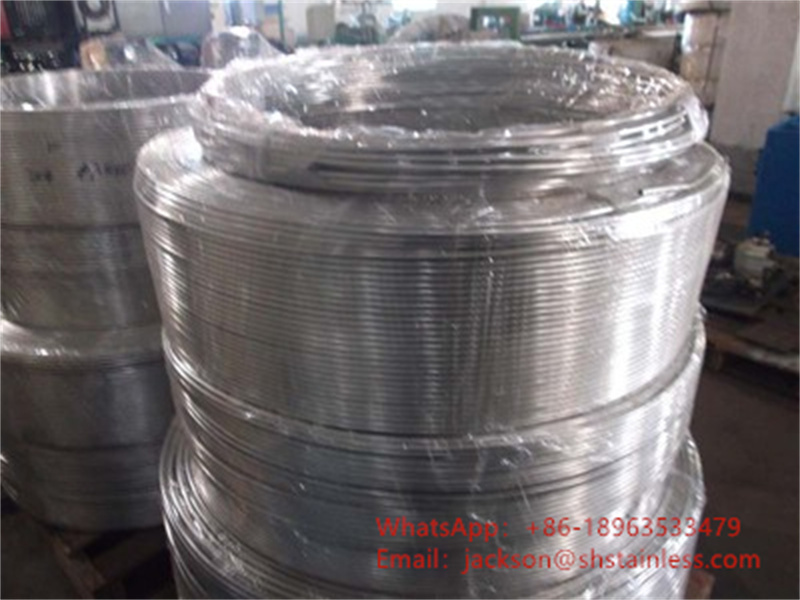 Producent og leverandør af ASME SA 789 UNS S32205 coiled Tubing, tilpasset vægtykkelse i tommer/mm