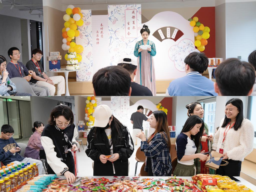 Sheer Games bursdagsfest i kinesisk stil – Arbeid sammen med lidenskap og kjærlighet