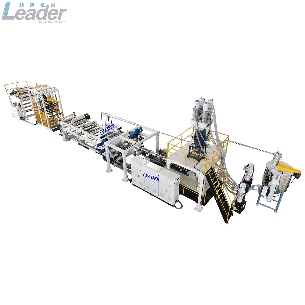 JUNE News-High speed 35m/min PP mono layer sheet extrusion line successfully launched