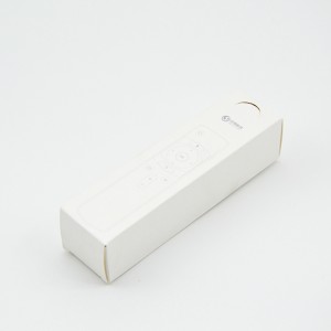 Op maat gemaakte luxe witte kartonnen kartonnen doos voor huidverzorgingscosmetica voor kleine elektronische productieverpakkingen milieuvriendelijke verpakking lippenstiftdoos
