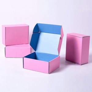 Produk kosmetik hadiah kotak kertas warna kustomisasi kotak bungkusan éksternal kotak sapatu kotak lawon kustomisasi