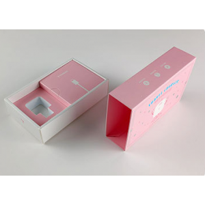 Caja de embalaje Caja de color Caja de embalaje de cartón blanco Caja de embalaje de necesidades diarias personalizada Caja de embalaje de máscara Producto personalizado