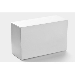 Embalaje de producto personalizado Embalaje de caja de cartón blanco liso pequeño