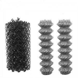 Discountable price Woven Steel Mesh - Galvanized chain link mesh for fencing in rolls  – Shengli