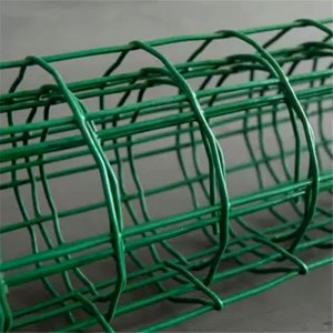 PVC yokutidwa ndi Holland welded wire mesh mpanda