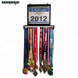 Sport medal hanger Race bib holder Medal display rack