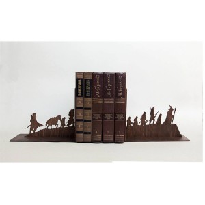 Customized Home Decor High Quality Book Holder Table Decoration The Lord of the Rings Book Holder Customized Metal Bookends