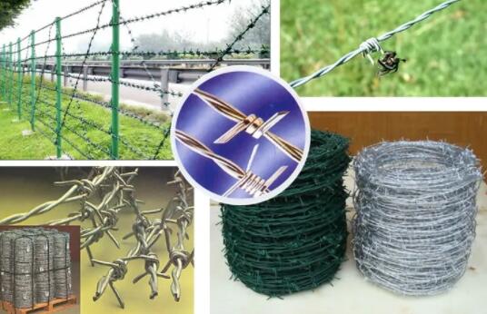 PVC plastic coated barbed rope structure characteristics
