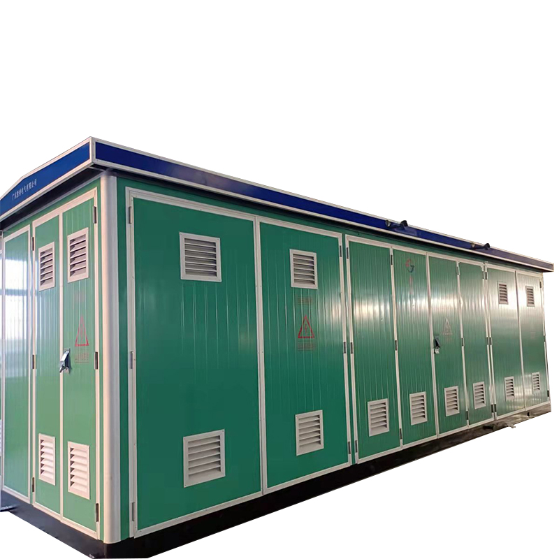 Qualityгары сыйфатлы электр префабрикацияләнгән подстанция контейнер подстанциясе күпләп-шенгте үзенчәлекле рәсем