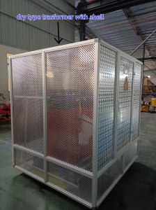 SCB10 / 11 200 KVA 10 / 11 0,4 Kv 3-fazowy wysokonapięciowy transformator wewnętrzny z żywicy suchej typu suchego