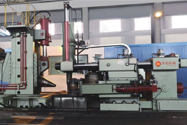 The D53KS-6300 CNC radial and axial ring rolling machine of  was successfully accepted by